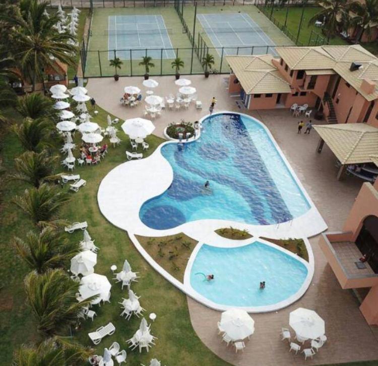 Apartmán Temporada Pe Na Areia Guarajuba Exteriér fotografie